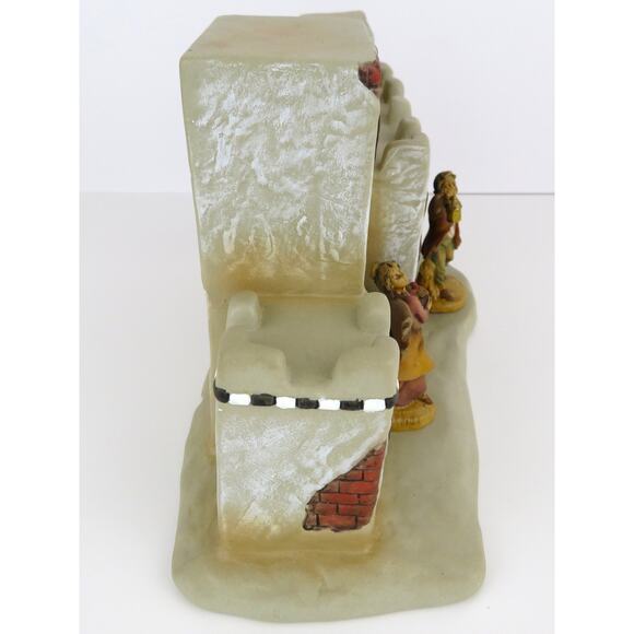 Fontanini Lighted Inn Scene Roman Inc Ceramic Nativity Village Building 54013 - Picture 7 of 16